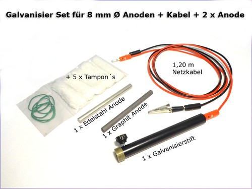 Stift galvanik galvanisier set - stift,