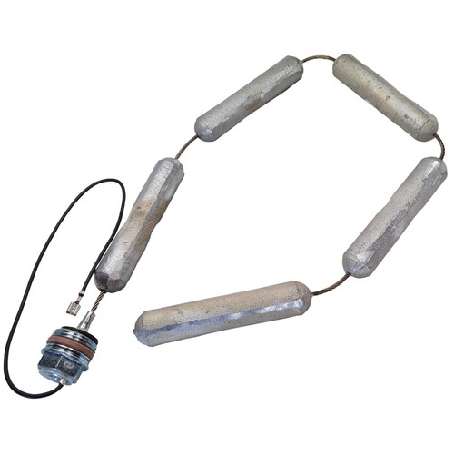 Flexible kettenanode isoliert - flexible,